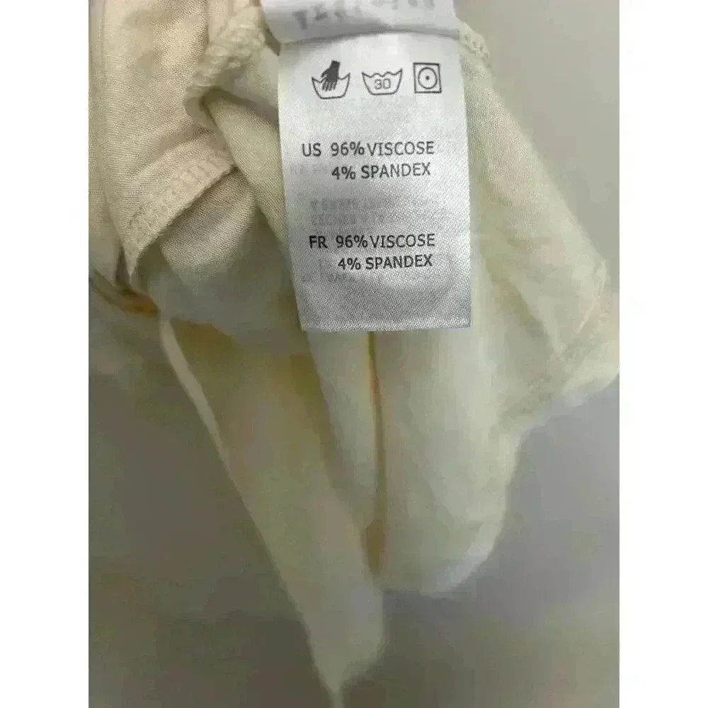 Articles Of Society Layered Tank Top Beige Viscose Women's Size L NWT